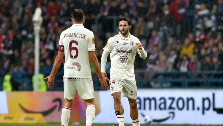 2026.09.11 Krakow
Pilka nozna , PKO BP Ekstraklasa sezon 2026/27
Wisla Krakow - Jagiellonia Bialystok
N/z Taras Romanczuk, Apostolos Konstantopoulos
Foto Krzysztof Porebski / PressFocus

2026.09.11 Krakow
Football Polish top league , 2026/2027 season
Wisla Krakow - Jagiellonia Bialystok
Taras Romanczuk, Apostolos Konstantopoulos
Credit: Krzysztof Porebski / PressFocus