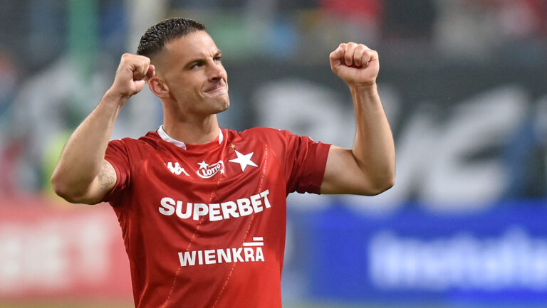 2026.09.11 Krakow
Pilka nozna , PKO BP Ekstraklasa sezon 2026/27
Wisla Krakow - Jagiellonia Bialystok
N/z Angel Rodado radosc po meczu
Foto Krzysztof Porebski / PressFocus

2026.09.11 Krakow
Football Polish top league , 2026/2027 season
Wisla Krakow - Jagiellonia Bialystok
Angel Rodado radosc po meczu
Credit: Krzysztof Porebski / PressFocus