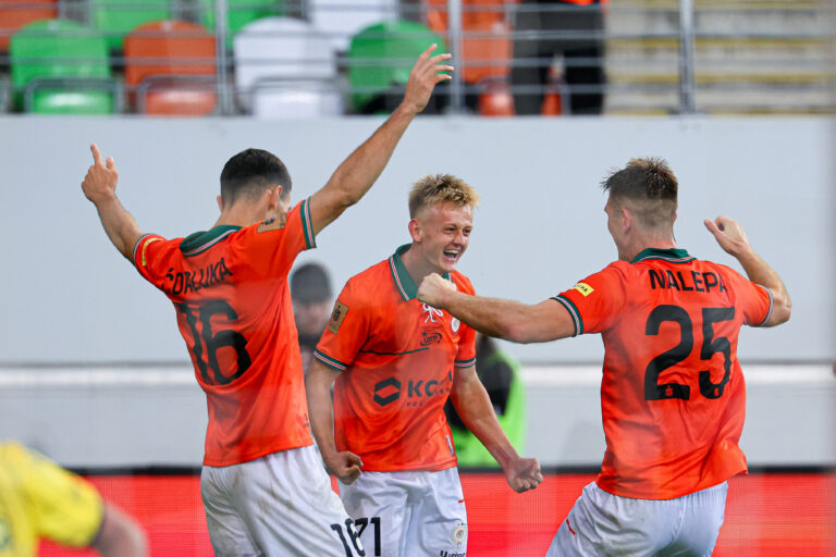 2026.09.12 Lubin
pilka nozna PKO Ekstraklasa sezon 2026/2027
KGHM Zaglebie Lubin - GKS Katowice
N/z bramka gol radosc na 1-0 Kamil Nowogonski
Foto Pawel Andrachiewicz / PressFocus

2026.09.12 Lubin
Football - Polish PKO Ekstraklasa season 2026/2027
KGHM Zaglebie Lubin - GKS Katowice
bramka gol radosc na 1-0 Kamil Nowogonski
Credit: Pawel Andrachiewicz / PressFocus