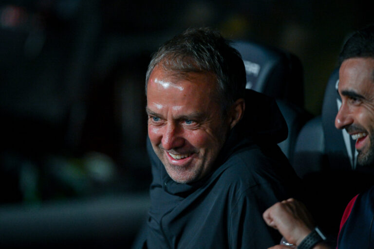 FC Barcelona, Barca v REAL RACING CLUB SPOTIFY CAMP NOU. BARCELONA Sep 16,2026 FC BARCELONA vs REAL RACING CLUB SANTANDER SEP 16 ,2026 Hansi Flick head coach of FC Barcelona during the match between FC Barcelona and Real Racing Club corresponding to the sixth day of La Liga EA Sports at at Spotify Camp Nou in Barcelona, Spain. Barcelona ESP Copyright: xS.xRosx
2026.09.16 Barcelona
pilka nozna liga hiszpanska
FC Barcelona - Racing Club de Santander
Foto IMAGO/PressFocus

!!! POLAND ONLY !!!