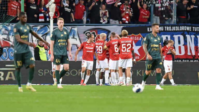 2026.09.18 Krakow
Pilka nozna , PKO BP Ekstraklasa sezon 2026/27
Wisla Krakow - Slask Wroclaw
N/z Pilkarze Wisly, radosc po bramce na 1-0, gol, bramka
Foto Krzysztof Porebski / PressFocus

2026.09.18 Krakow
Football Polish top league , 2026/2027 season
Wisla Krakow - Slask Wroclaw
Pilkarze Wisly, radosc po bramce na 1-0, gol, bramka
Credit: Krzysztof Porebski / PressFocus