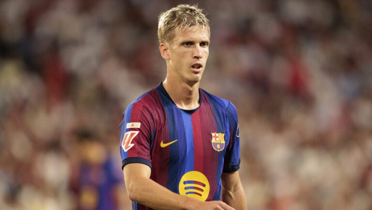Dani Olmo (FC Barcelona)  seen in action during LaLiga EA SPORTS 2026/2027 game between teams of  Sevilla FC and FC Barcelona.
Final Score: Sevilla FC 1-3 FC Barcelona. (Photo by Maciej Rogowski / SOPA Images/Sipa USA)
2026.09.19 Sewilla
pilka nozna liga hiszpanska
Sevilla FC - FC Barcelona

Foto SOPA Images/SIPA USA/PressFocus

!!! POLAND ONLY !!!