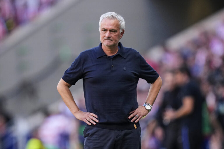Jose Mourinho, head coach of Real Madrid CF during the La Liga EA Sports match between Atletico de Madrid and Real Madrid CF played at Riyadh Metropolitano Stadium on September 20, 2026 in Madrid, Spain. (Photo by Cesar Cebolla / PRESSINPHOTO)
2026.09.20 Madryt
pilka nozna liga hiszpanska
Atletico Madryt - Real Madryt
Foto pressinphoto/SIPA USA/PressFocus

!!! POLAND ONLY !!!