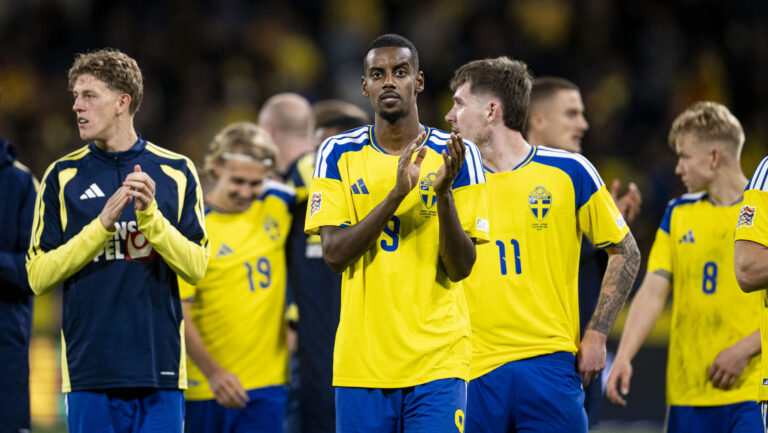 STOCKHOLM, SWEDEN - SEPTEMBER 25: Alexander Isak of Sweden during the Nations league soccer game between Sweden and Romania on Strawberry Arena in Stockholm, Sweden on September 25. (Photo by Philip Kangas / SPP/Sipa USA)
2026.09.25 Solna
pilka nozna liga narodow UEFA
Szwecja - Rumunia
Foto SPP/SIPA USA/PressFocus

!!! POLAND ONLY !!!