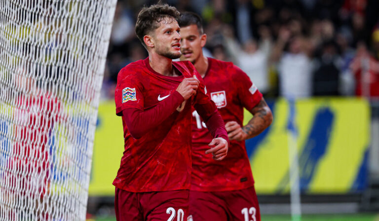 2026.09.28 Solna
pilka nozna UEFA Liga Narodow
Szwecja - Polska
N/z Sebastian Szymanski bramka gol radosc na 1-1
Foto Pawel Andrachiewicz / PressFocus

2026.09.28 Solna
Football - UEFA Nations League
Sweden - Poland
Sebastian Szymanski bramka gol radosc na 1-1
Credit: Pawel Andrachiewicz / PressFocus