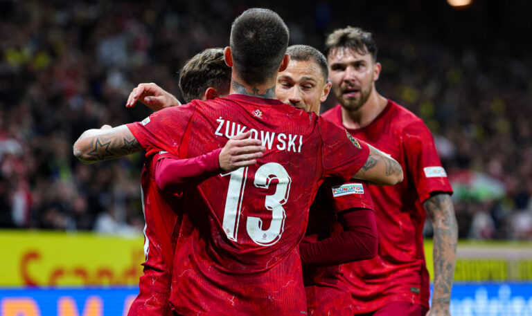 2026.09.28 Solna
pilka nozna UEFA Liga Narodow
Szwecja - Polska
N/z Sebastian Szymanski bramka gol radosc na 1-1
Foto Pawel Andrachiewicz / PressFocus

2026.09.28 Solna
Football - UEFA Nations League
Sweden - Poland
Sebastian Szymanski bramka gol radosc na 1-1
Credit: Pawel Andrachiewicz / PressFocus
