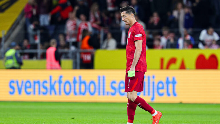 2026.09.28 Solna
pilka nozna UEFA Liga Narodow
Szwecja - Polska
N/z Robert Lewandowski
Foto Pawel Andrachiewicz / PressFocus

2026.09.28 Solna
Football - UEFA Nations League
Sweden - Poland
Robert Lewandowski
Credit: Pawel Andrachiewicz / PressFocus