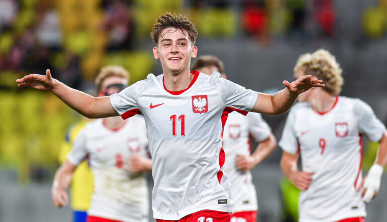 2026.09.30 Katowice
Pilka nozna Reprezentacja Polski U21 Eliminacje Mistrzostw Europy U-21 Sezon 2026/2027
Polska U-21 - Szwecja U-21
N/z Bartosz Mazurek, radosc, radosc po golu, radosc po bramce
Foto Marcin Bulanda / PressFocus

2026.09.30 Katowice
Football Polish National Team U21 UEFA EURO 2027 Qualifying Season 2026/2027
Polska U-21 - Szwecja U-21
Bartosz Mazurek, radosc, radosc po golu, radosc po bramce
Credit: Marcin Bulanda / PressFocus