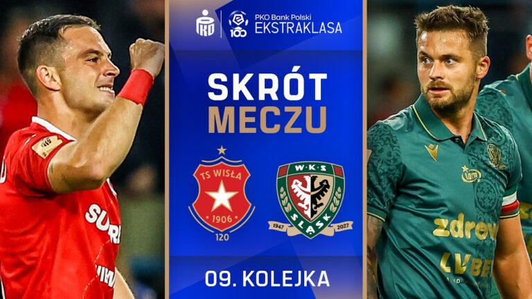 SKRÓT MECZU: Wisła Kraków 2:1 Śląsk Wrocław