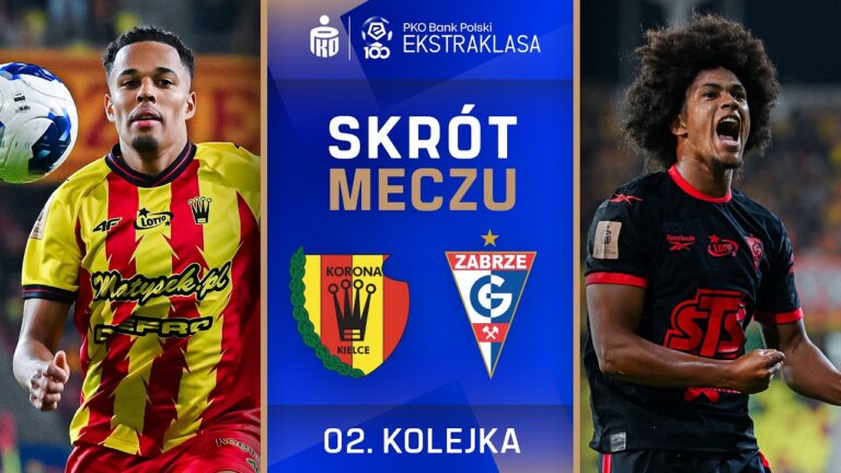 SKRÓT MECZU: Korona Kielce 0:2 Górnik Zabrze