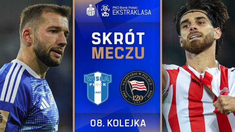 SKRÓT MECZU: Wisła Płock 3:1 Cracovia