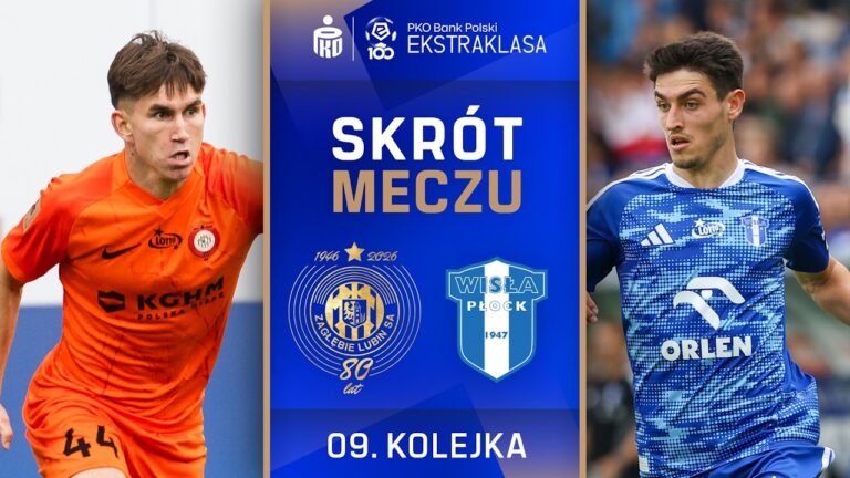 SKRÓT MECZU: Zagłębie Lubin 0:1 Wisła Płock
