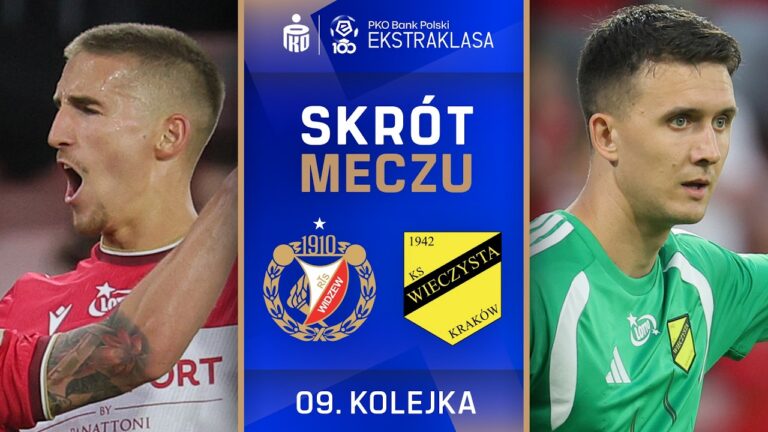 SKRÓT MECZU: Widzew Łódź 2:2 Wieczysta Kraków