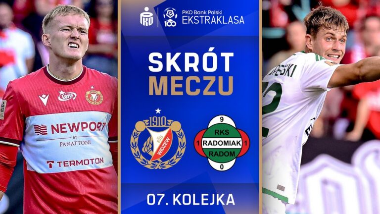 SKRÓT MECZU: Widzew Łódź 0:0 Radomiak
