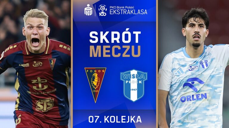 SKRÓT MECZU: Pogoń Szczecin 1:1 Wisła Płock