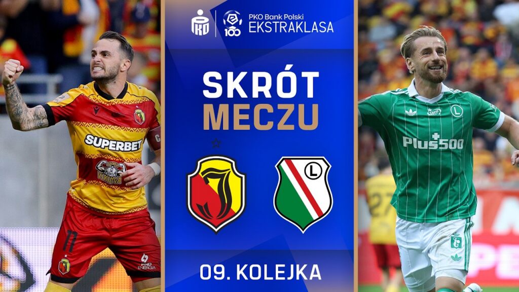 SKRÓT MECZU: Jagiellonia Białystok 1:3 Legia Warszawa
