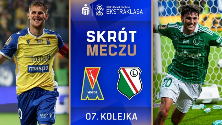 SKRÓT MECZU: Motor Lublin 2:3 Legia Warszawa