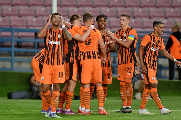 2025.07.31 Krakow
Pilka nozna , UEFA Liga Europy sezon 2025/26
Szachtar Donieck - Besiktas Stambul
N/z Pilkarze Szachtara, radosc po bramce na 2-0, gol, bramka
Foto Krzysztof Porebski / PressFocus

2025.07.31 Krakow
Football , UEFA Europa League , 2025/2026 season 
FC Shakhtar Donetsk - Besiktas JK Istanbul
Pilkarze Szachtara, radosc po bramce na 2-0, gol, bramka
Credit: Krzysztof Porebski / PressFocus