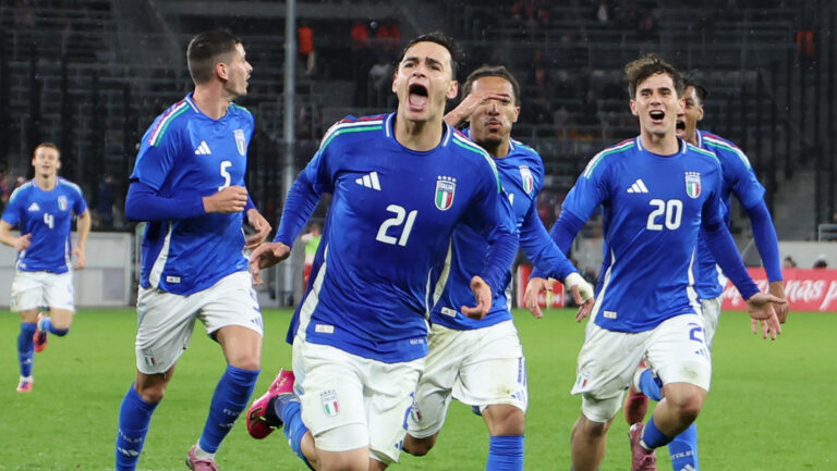 2025.11.14 Szczecin
pilka nozna Reprezentacja Polski U21 Eliminacje Mistrzostw Europy U-21 2027 Sezon 2025/2026
Polska - Wlochy
N/z bramka gol Niccolo Pisilli radosc gol bramka
Foto Szymon Gorski / PressFocus

2025.11.14 Szczecin
Football Polish National Team U21 UEFA EURO 2027 Qualifying Season 2025/2026 Poland - Italy
Polska - Wlochy
bramka gol Niccolo Pisilli radosc gol bramka
Credit: Szymon Gorski / PressFocus