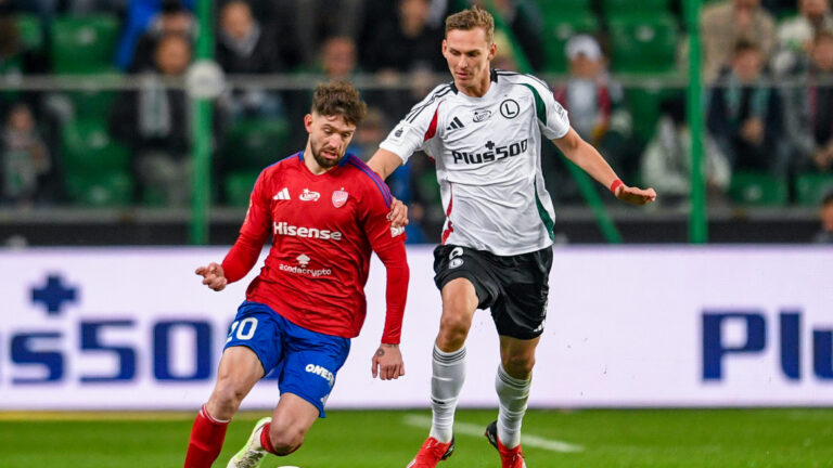 2026.03.22 Warszawa
pilka nozna PKO Ekstraklasa sezon 2025/2026
Legia Warszawa - Rakow Czestochowa
N/z Jean Carlos Silva, Rafal Adamski
Foto Weronika Morciszek / PressFocus

2026.03.22 Warszawa
Football - Polish PKO Ekstraklasa season 2025/2026
Legia Warszawa - Rakow Czestochowa
Jean Carlos Silva, Rafal Adamski
Credit: Weronika Morciszek / PressFocus