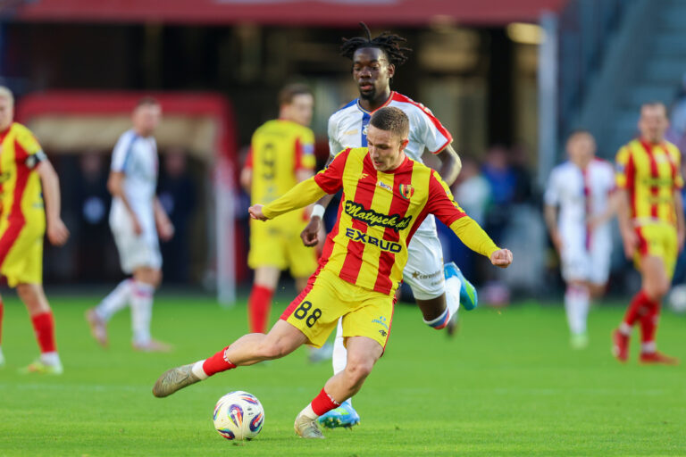 2026.04.18 Zabrze
Pilka nozna PKO Ekstraklasa sezon 2025/2026
Gornik Zabrze - Korona Kielce
N/z Tamar Svetlin
Foto Sebastian Sienkiewicz / PressFocus

2026.04.18 Zabrze
Football - Polish PKO Ekstraklasa season 2025/2026
Gornik Zabrze - Korona Kielce
Tamar Svetlin
Credit: Sebastian Sienkiewicz / PressFocus
