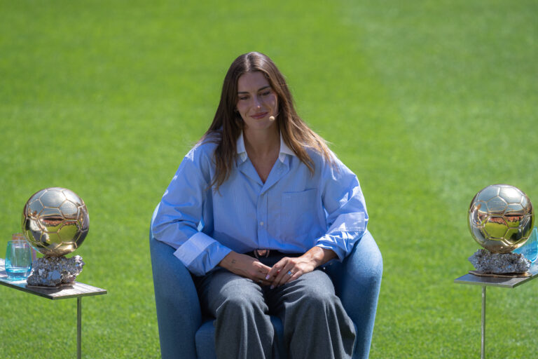 Alexia Putellas leaves FC Barcelona, Barca in Barcelona, Spain. FC Barcelona woman player Alexia Putellas during her FC Barcelona farewell ceremony in Auditori 1899, Barcelona, Spain, on May 27, 2026. Barcelona Auditori 1899 Barcelona Spain
2026.05.27 Barcelona
pilka nozna kobiet liga hiszpanska
Pozegnanie Alexia Putellas
Foto IMAGO/PressFocus

!!! POLAND ONLY !!!