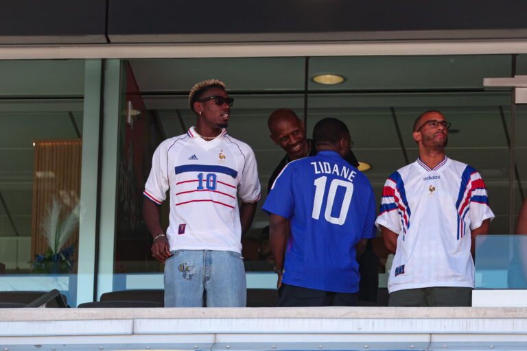 Paul Pogba during the FIFA World Cup 2026, Group I match between France and Senegal at MetLife Stadium on June 16, 2026 in East Rutherford, United States. (Photo by Johnny Fidelin/Icon Sport/Sipa USA)
2026.06.16 New Jersey
pilka nozna , mistrzostwa swiata , mundial 2026
Francja - Senegal
Foto Icon Sport/SIPA USA/PressFocus

!!! POLAND ONLY !!!