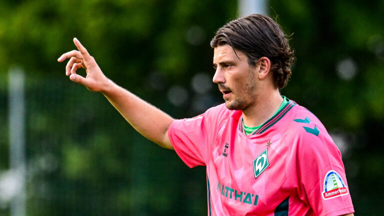 22.07.2026, AUT, Fußball, Herren, 1. Bundesliga, FSP, Saison 2026/2027, Zell am Ziller, SV Werder Bremen vs Fagiano Okayama Dawid Kownacki Werder Bremen, 21 Zell am Ziller Parkstadion Tirol Österreich *** July 22, 2026, Austria, Soccer, Men s, 1. Bundesliga, FSP, 20262027 Season, Zell am Ziller, SV Werder Bremen vs. Fagiano Okayama, Dawid Kownacki Werder Bremen, 21, Zell am Ziller Parkstadion, Tyrol, Austria Copyright: xNordphotox/xHafnerx
2026.07.22 Zell am Ziller
pilka nozna , sparing mecz towarzyski
Werder Brema - Fagiano Okayama
Foto IMAGO/PressFocus

!!! POLAND ONLY !!!