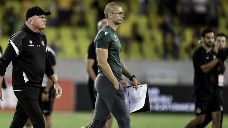 2026.08.12 Katowice
Pilka nozna Liga Konferencji UEFA sezon 2026/27 Trzecia runda kwalifikacji - drugi mecz
GKS Katowice - Hapoel Tel Awiw
N/z Rafal Gorak Dawid Szwarga
Foto Mateusz Sobczak / PressFocus

2026.08.12 Katowice
Football UEFA Conference League 2026/27 season Third qualifying round 2nd leg
GKS Katowice - Hapoel Tel Aviv
Rafal Gorak Dawid Szwarga
Credit: Mateusz Sobczak / PressFocus