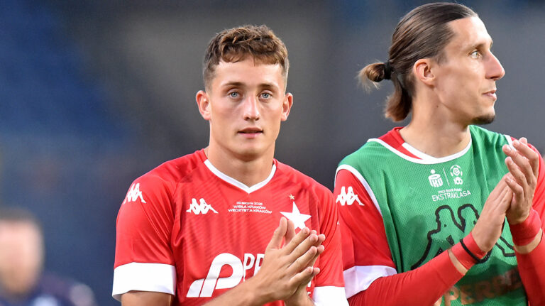 2026.08.29 Krakow
Pilka nozna , PKO BP Ekstraklasa sezon 2026/27
Wisla Krakow - Wieczysta Krakow
N/z Pilkarze Wisly, radosc po meczu, Mariusz Kutwa, Maxence Maisonneuve
Foto Krzysztof Porebski / PressFocus

2026.08.29 Krakow
Football Polish top league , 2026/2027 season
Wisla Krakow - Wieczysta Krakow
Pilkarze Wisly, radosc po meczu, Mariusz Kutwa, Maxence Maisonneuve
Credit: Krzysztof Porebski / PressFocus