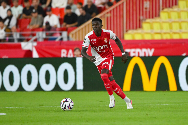 Lamine Camara (ASM) - Ligue 1 McDonald's match between AS Monaco and Olympique de Marseille on August 30, 2026 at the Louis II Stadium in Monaco. - Photo : William Cannarella/William Cannarella / Psnewz/ SIPA /00330651_0024/Credit:PSNEWZ/SIPA/2608302143
2026.08.30 Monako
pilka nozna liga francuska
AS Monaco - Olympique Marsylia
Foto PSNEWZ/SIPA/PressFocus

!!! POLAND ONLY !!!