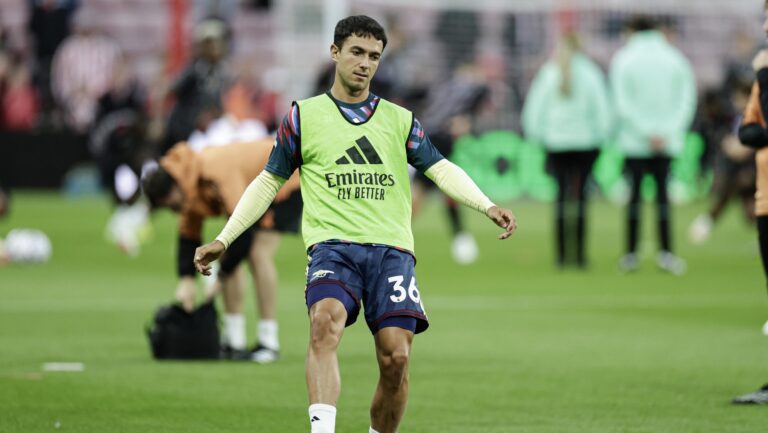 Martin Zubimendi of Arsenal warms up pre-match during the Premier League match at the Stadium of Light, Sunderland
12/09/2026
2026.09.12 Sunderland
Pilka nozna liga angielska
Sunderland - Arsenal Londyn
Foto Jamie Johnston/Focus Images/MB Media/PressFocus

!!! POLAND ONLY !!!