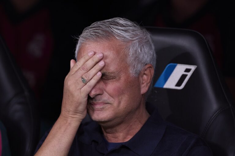 Coach Jose Mourinho (Real Madrid CF) gestures prior to the LaLiga EA SPORTS 2026/2027 match between Real Madrid CF and Rayo Vallecano
Final score: Real Madrid 4-1 Rayo Vallecano (Photo by Federico Titone / SOPA Images/Sipa USA)
2026.09.12 Madryt
pilka nozna liga hiszpanska
Real Madryt - Rayo Vallecano
Foto SOPA Images/SIPA USA/PressFocus

!!! POLAND ONLY !!!