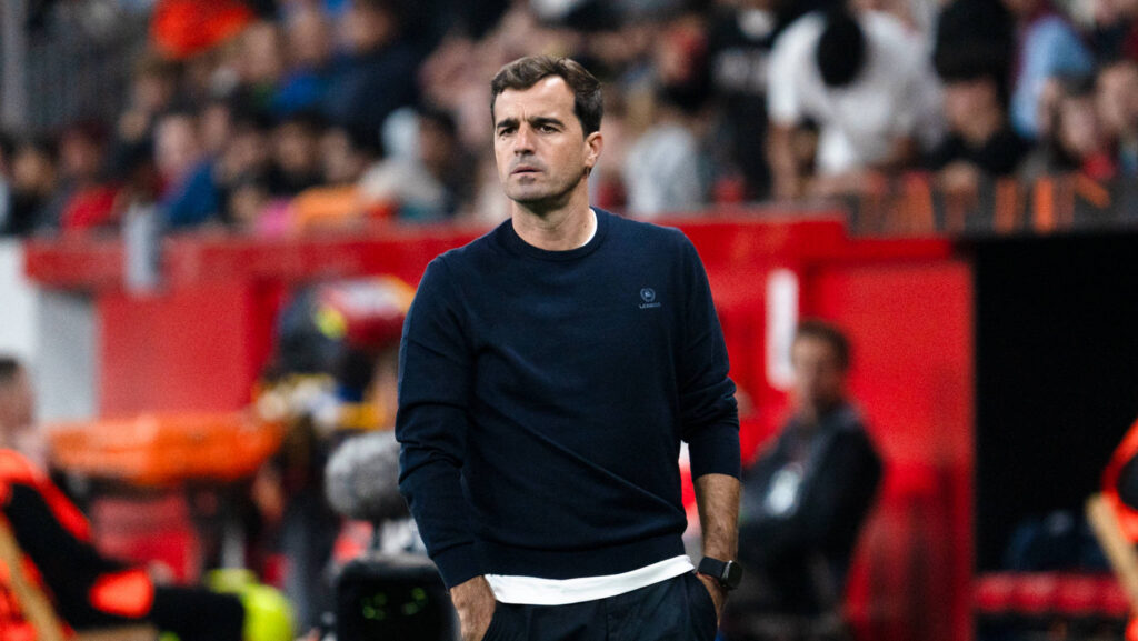 UEFA Europa League 2026 2027, Bayer 04 Leverkusen vs. NK Celje, 1. Spieltag, Mittwoch, 16.09.2026 BayArena Nordrhein-Westfalen, Deutschland Carles Martinez Cheftrainer *** 20262027 UEFA Europa League, Bayer 04 Leverkusen vs. NK Celje, Matchday 1, Wednesday, September 16, 2026, BayArena, North Rhine-Westphalia, Germany Carles Martinez, Head Coach Copyright: xCelinaxLeiersx
2026.09.16 Leverkusen
pilka nozna , Liga Europy
Bayer 04 Leverkusen - NK Celje
Foto IMAGO/PressFocus

!!! POLAND ONLY !!!