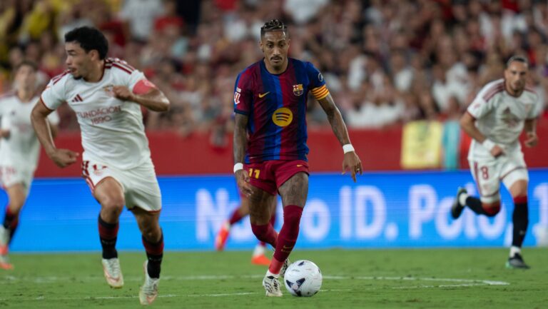 RECORD DATE NOT STATED Raphinha of FC Barcelona, Barca during LaLiga EA Sports, between Sevilla FC v FC Barcelona played at Ramon Sanchez-Pizjuan Stadium in Sevilla on September 19, 2026 in Spain Sevilla vs FC Barcelona 900/Cordon Press PUBLICATIONxNOTxINxFRAxESP 900/CordonxPress LOF - Sevilla vs FC Barcelona
2026.09.19 Sewilla
pilka nozna liga hiszpanska
Sevilla FC - FC Barcelona
Foto IMAGO/PressFocus

!!! POLAND ONLY !!!