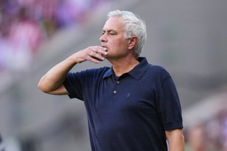 Jose Mourinho, head coach of Real Madrid CF during the La Liga EA Sports match between Atletico de Madrid and Real Madrid CF played at Riyadh Metropolitano Stadium on September 20, 2026 in Madrid, Spain. (Photo by Cesar Cebolla / PRESSINPHOTO)
2026.09.20 Madryt
pilka nozna liga hiszpanska
Atletico Madryt - Real Madryt
Foto pressinphoto/SIPA USA/PressFocus

!!! POLAND ONLY !!!