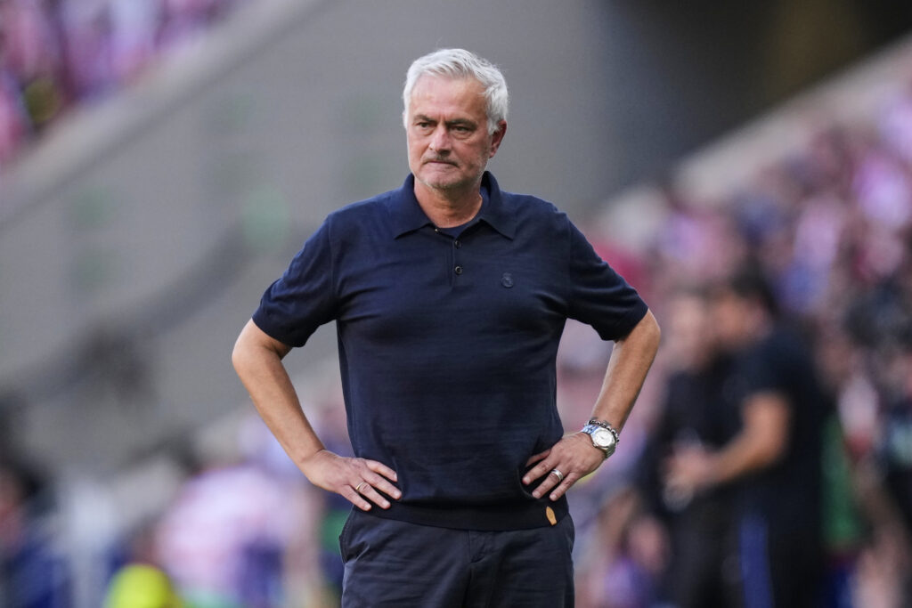 Jose Mourinho, head coach of Real Madrid CF during the La Liga EA Sports match between Atletico de Madrid and Real Madrid CF played at Riyadh Metropolitano Stadium on September 20, 2026 in Madrid, Spain. (Photo by Cesar Cebolla / PRESSINPHOTO)
2026.09.20 Madryt
pilka nozna liga hiszpanska
Atletico Madryt - Real Madryt
Foto pressinphoto/SIPA USA/PressFocus

!!! POLAND ONLY !!!