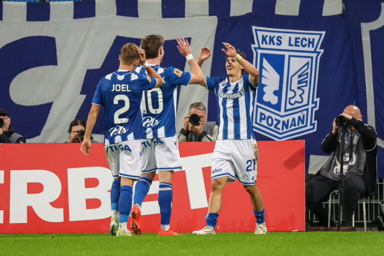 2026.09.20 Poznan
Pilka nozna Ekstraklasa sezon 2026/2027
Lech Poznan - Radomiak Radom
N/z Pablo Rodriguez gol radosc bramka Patrik Walemark
Foto Pawel Jaskolka / PressFocus

2026.09.20 Poznan
Football Polish Ekstraklasa season 2026/2027
Lech Poznan - Radomiak Radom
Credit: Pawel Jaskolka / PressFocus