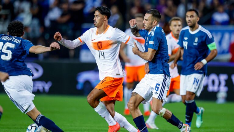 THESSALONIKI , 01-10-2026 , Toumba Stadium , season 2026 / 2027 , UEFA Nations League football , match between Greece and The Netherlands. picture shows Netherlands player Tijjani Reijnders (Photo by Pro Shots/Sipa USA)
2026.10.01 Saloniki
pilka nozna , Liga Narodow UEFA
Grecja - Holandia
Foto Pro Shots Photo Agency/SIPA USA/PressFocus

!!! POLAND ONLY !!!