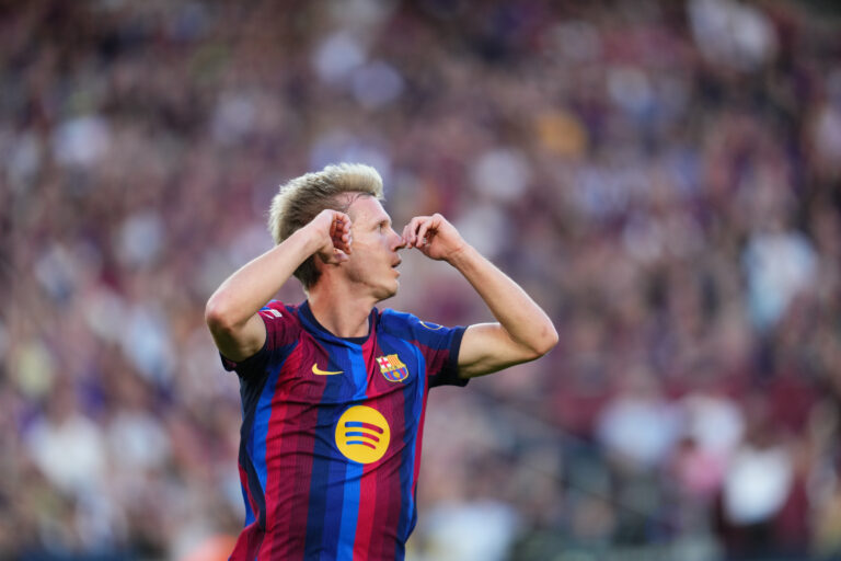 Dani Olmo of FC Barcelona  during the La Liga EA Sports match between FC Barcelona and Getafe CF played at Spotify Camp Nou Stadium on 10 Oct 2026 in Barcelona, Spain. (Photo by Bagu Blanco / PRESSINPHOTO)
2026.10.10 Barcelona
pilka nozna ligahiszpanska
FC Barcelona - Getafe CF
Foto pressinphoto/SIPA USA/PressFocus

!!! POLAND ONLY !!!