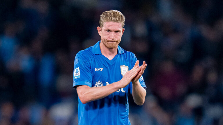 SSC Napoli v Frosinone Calcio - Serie A Enilive Kevin De Bruyne of SSC Napoli celebrates after scoring third goal during the Serie A Enilive match between SSC Napoli and Frosinone Calcio at Diego Armando Maradona Stadium on October 10, 2026 in Naples, Italy. Naples Diego Armando Maradona Stadium Campania Italy Copyright: xGiuseppexMaffiax 261010_SerieA_Napoli-Frosinone_GM_02532
2026.10.10 Neapol
pilka nozna liga wloska
SSC Napoli - Frosinone Calcio
Foto IMAGO/PressFocus

!!! POLAND ONLY !!!