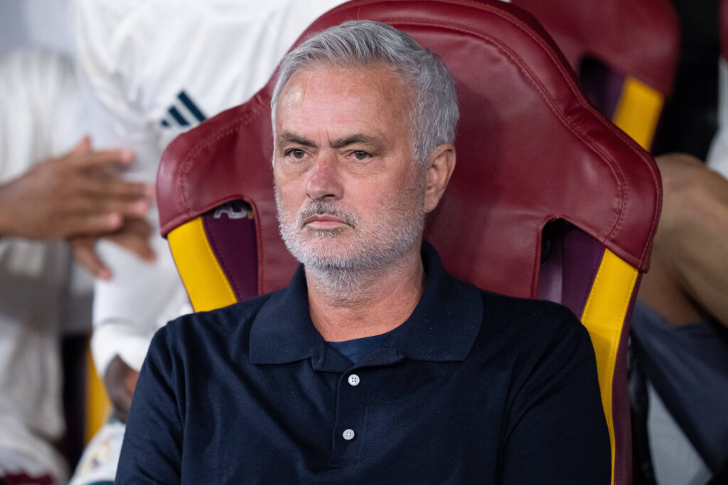 AS Roma v Real Madrid C.F. - UEFA Champions League 2026/27 League Phase MD2 Jose Mourinho Head Coach of Real Madrid CF looks on during the AS Roma v Real Madrid C.F. - UEFA Champions League 2026/27 League Phase MD2 at Stadio Olimpico on October 14, 2026 in Rome, Italy Rome Stadio Olimpico Lazio Italy Copyright: xGiuseppexMaffiax 261014_UCL_Roma-RealMadrid_GM_05214
2026.10.14 Rzym
pilka nozna , Liga Mistrzow
AS Roma - Real Madryt
Foto IMAGO/PressFocus

!!! POLAND ONLY !!!