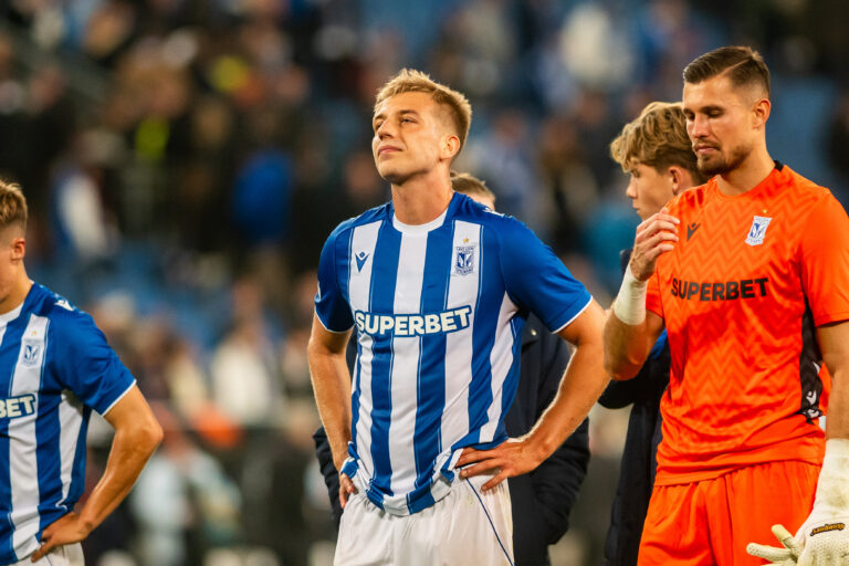 2026.10.15 Poznan
pilka nozna UEFA Liga Europy sezon 2026/2027
Lech Poznan - Bayer 04 Leverkusen
N/z Mateusz Skrzypczak
Foto Gleb Soboliev / PressFocus

2026.10.15 Poznan
Football - UEFA Europa League season 2026/2027
Lech Poznan - Bayer 04 Leverkusen
Mateusz Skrzypczak
Credit: Gleb Soboliev / PressFocus