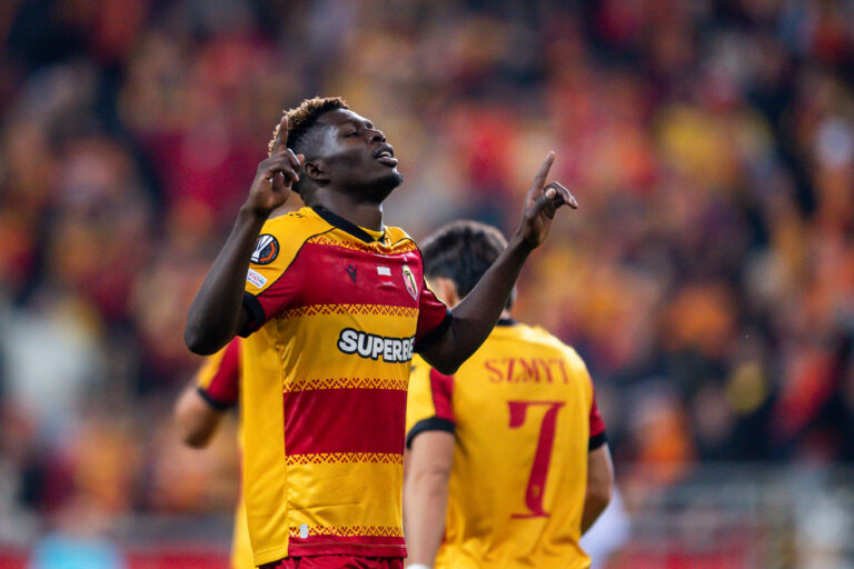 2026.10.15 Bialystok
pilka nozna Liga Europy sezon 2026/2027
Jagiellonia Bialystok - Ararat Armenia
N/z Ousmane Sow
Foto Weronika Morciszek / PressFocus

2026.10.15 Bialystok
Football - Europa League season 2026/2027
Jagiellonia Bialystok - Ararat Armenia
Ousmane Sow
Credit: Weronika Morciszek / PressFocus