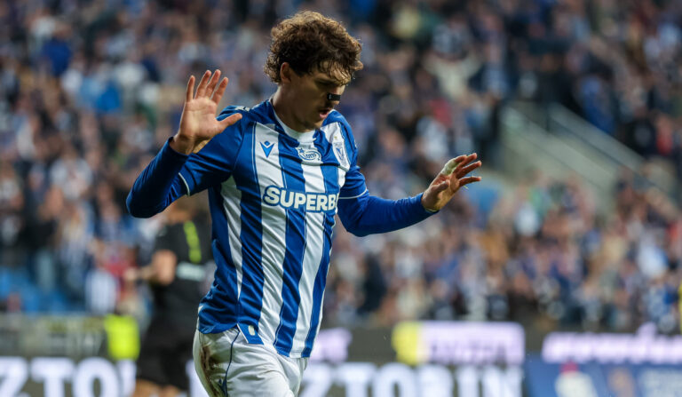 2026.10.18 Poznan
Pilka nozna Ekstraklasa sezon 2026/2027
Lech Poznan - Korona Kielce
N/z Pablo Rodriguez gol radosc bramka
Foto Pawel Jaskolka / PressFocus

2026.10.18 Poznan
Football Polish Ekstraklasa season 2026/2027
Lech Poznan - Korona Kielce
Credit: Pawel Jaskolka / PressFocus