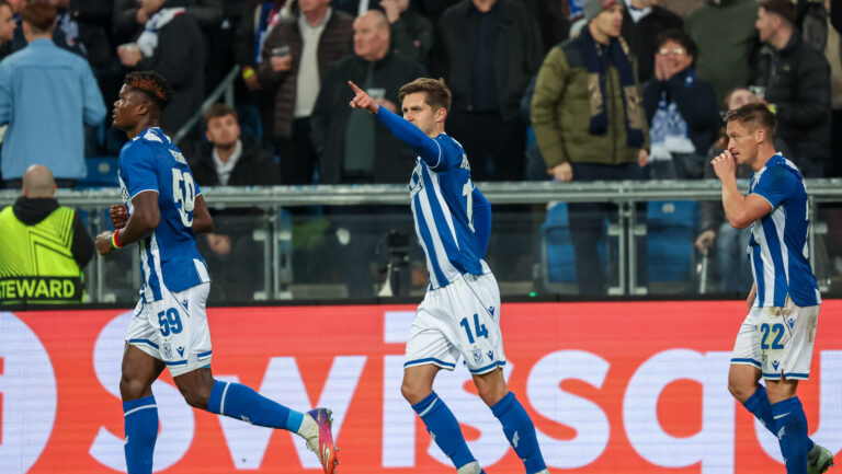 2026.10.22 Poznan
Pilka nozna UEFA Liga Europy faza ligowa sezon 2026/2027
Lech Poznan - Sunderland
N/z Leo Bengtsson gol radosc bramka
Foto Pawel Jaskolka / PressFocus

2026.10.22 Poznan
Football Europa League League Phase 2026/2027
Lech Poznan - Sunderland
Credit: Pawel Jaskolka / PressFocus