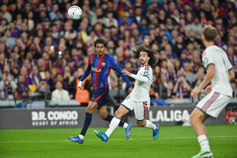 FC Barcelona, Barca v REAL MADRID EL CLASICO SPOTIFY CAMP NOU. BARCELONA October 25,2026 FC BARCELONA vs REAL MADRID OCTOBER 25 ,2026 Lamine Yamal 10 of FC Barcelona and Cucurella 17 of Real Madrid during the match between FC Barcelona and Real Madrid El Clasico corresponding to the teth day of La Liga EA Sports at at Spotify Camp Nou in Barcelona, Spain. Barcelona ESP Copyright: xS.xRosx
2026.10.25 Barcelona
pilka nozna liga hiszpanska
FC Barcelona - Real Madryt
Foto IMAGO/PressFocus

!!! POLAND ONLY !!!