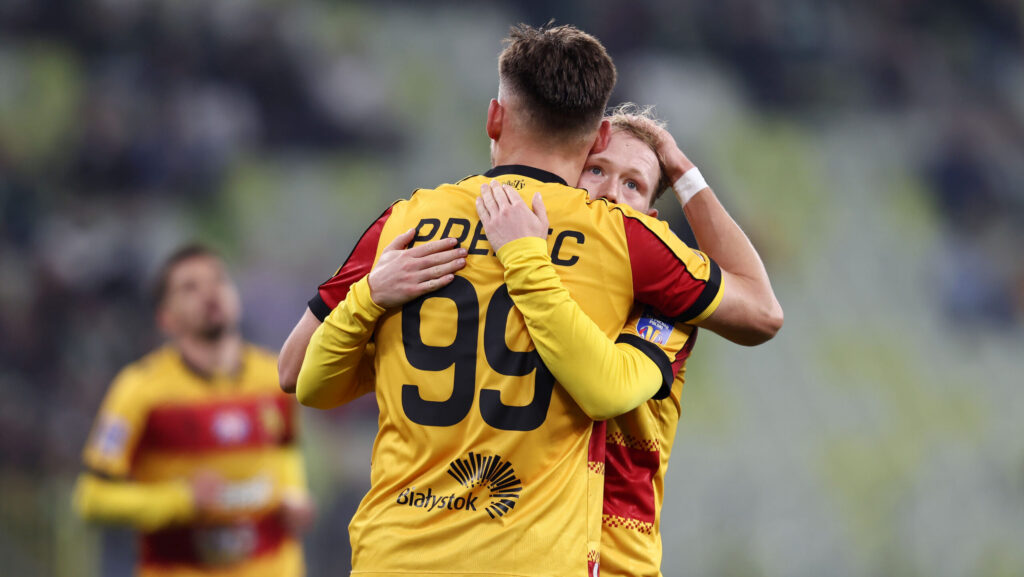 2026.10.28 Gdansk Pilka nozna STS Puchar Polski sezon 2026/2027 Lechia Gdansk - Jagiellonia Bialystok N/z Nik Prelec gol bramka radosc Foto Piotr Matusewicz / PressFocus

2026.10.28 Gdansk
Football STS Polish Cup season 2026/2027 
Lechia Gdansk - Jagiellonia Bialystok 
Nik Prelec gol bramka radosc 
Credit: Piotr Matusewicz / PressFocus