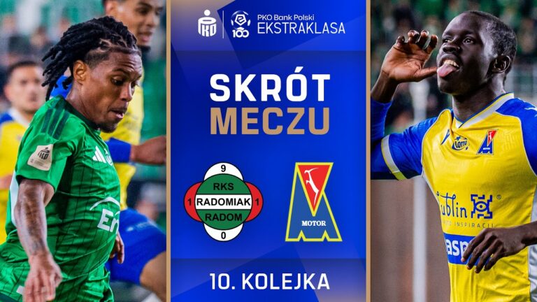 SKRÓT MECZU: Radomiak Radom 2:3 Motor Lublin