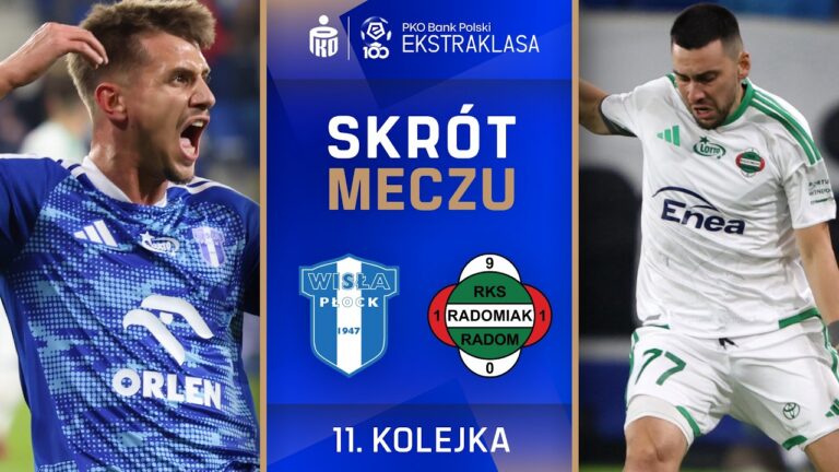 SKRÓT MECZU: Wisła Płock 1:0 Radomiak Radom